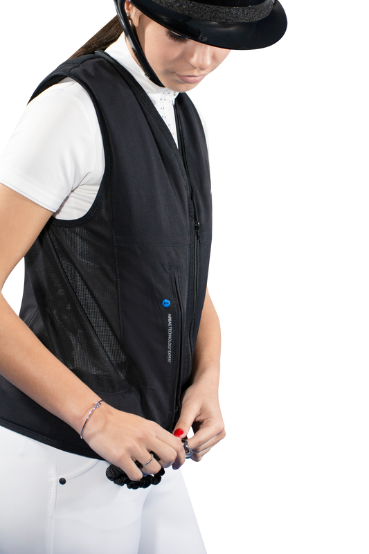 Helite ZIP'IN 2 Airbagweste – Flexibel, sicher & perfekt für Reiter (Größe XL - Lang)