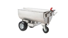 Futterwagen aus Edelstahl