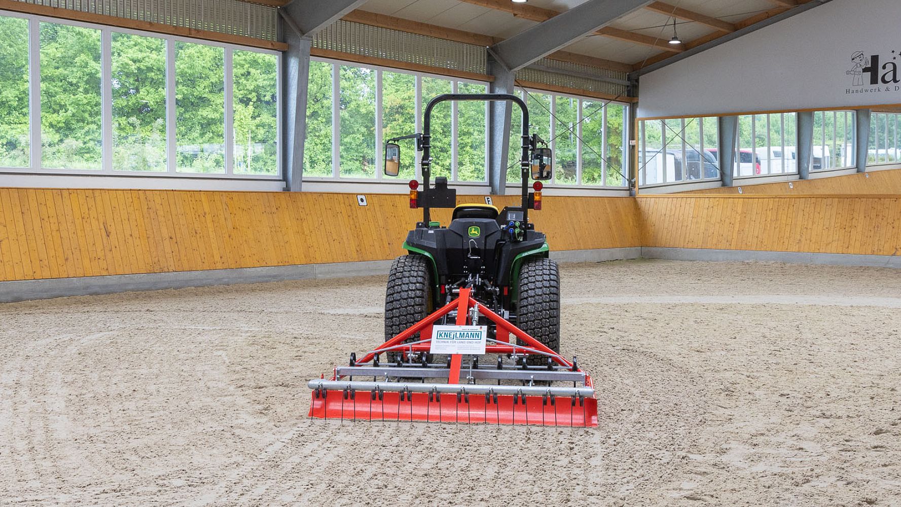 Reitbahnplaner TYP 2 Professional (Handpumpe)