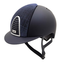 Cromo 2.0 Textile blue: frame & grid blue,front Galassia darkblue