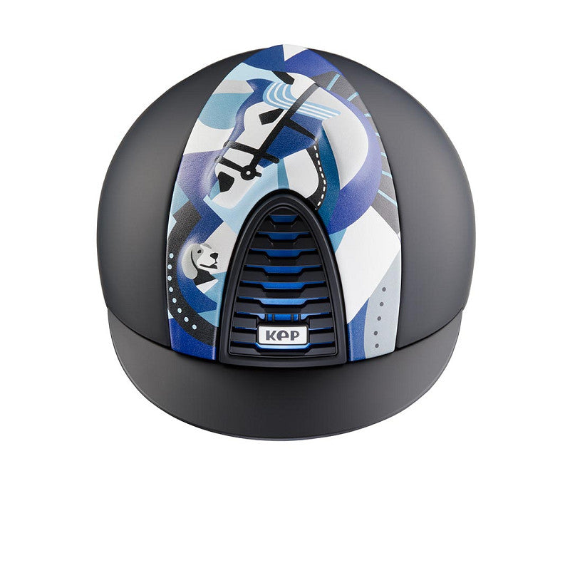 KEP Cromo 2.0 Black Textile mit Black Frame & Front Blue Pegasus