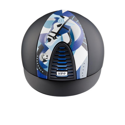KEP Cromo 2.0 Black Textile mit Black Frame & Front Blue Pegasus