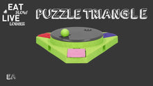 Eat Slow Live Longer Puzzle Triangle *