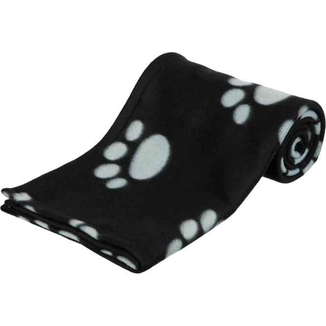 Trixie Fleecedecke Barney - 150 x 100cm, schwarz-beige *
