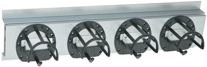 Trensenhalter Teleskopauszug incl. 4 Trensenhalter schwarz kunststoff